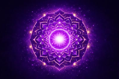 Crown Chakra - purple